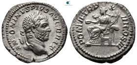 Caracalla AD 198-217. Rome. Denarius AR