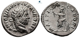 Caracalla AD 198-217. Rome. Denarius AR