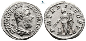 Macrinus AD 217-218. Rome. Denarius AR