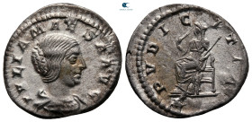 Julia Maesa. Augusta AD 218-224. Rome. Denarius AR