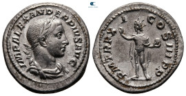 Severus Alexander AD 222-235. Rome. Denarius AR