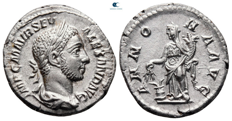 Severus Alexander AD 222-235. Rome
Denarius AR

20 mm, 3,43 g

IMP C M AVR ...