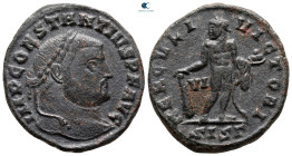 Constantius I Chlorus AD 305-306. Siscia. Follis Æ