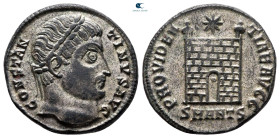 Constantine I the Great AD 306-337. Antioch. Follis Æ silvered