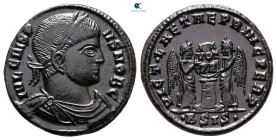 Crispus, as Caesar AD 316-326. Siscia. Follis Æ