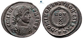 Crispus, as Caesar AD 316-326. Ticinum. Follis Æ