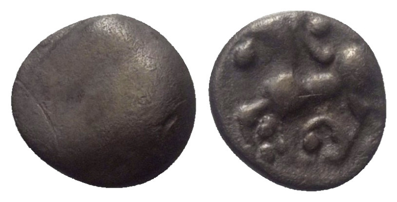 Ostkelten. Mittlerer Donauraum. Boier.

 Obol (Silber). 1. Jhdt. v. Chr.
Typ ...