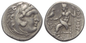 Imitationen griechischer Münzen.


Nachahmung einer Prägung von Alexander III. der Große (Königreich Makedonien).

Drachme (Silber), ca. 4. - 3. ...