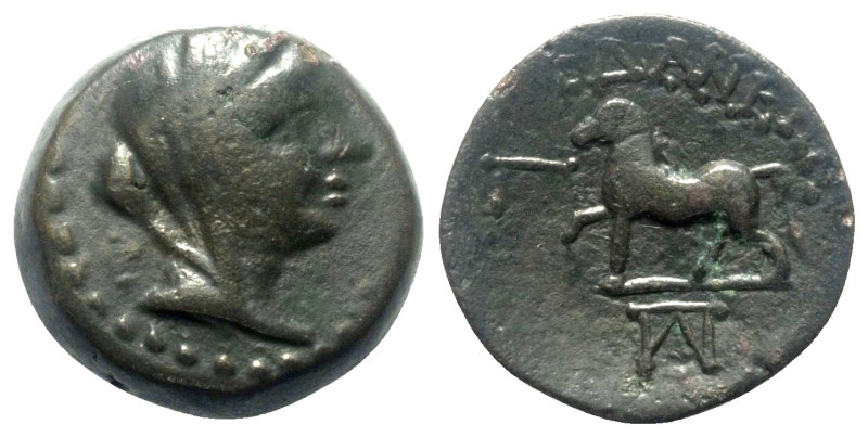 Kilikien. Adana.

 Bronze. Ca. 164 - 27 v. Chr.
Vs: Kopf der Demeter mit Schl...