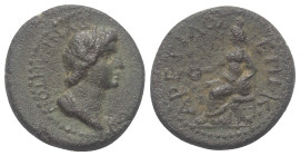 Phrygien. Kotiaion. Pseudo-autonome Prägung.

 Bronze. 1. Jhdt. n. Chr. (Zeit des Galba (68 / 69 n. Chr.).
Vs: Drapierte Büste des Senats rechts.
...