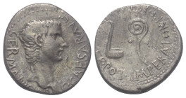 Kappadokien. Kaisareia (Caesarea). Caligula (37 - 41 n. Chr.).

 Drachme. 37 - 38 n. Chr.
Vs: C CAESAR AVG GERMANICVS. Kopf rechts.
Rs: IMPERATOR ...