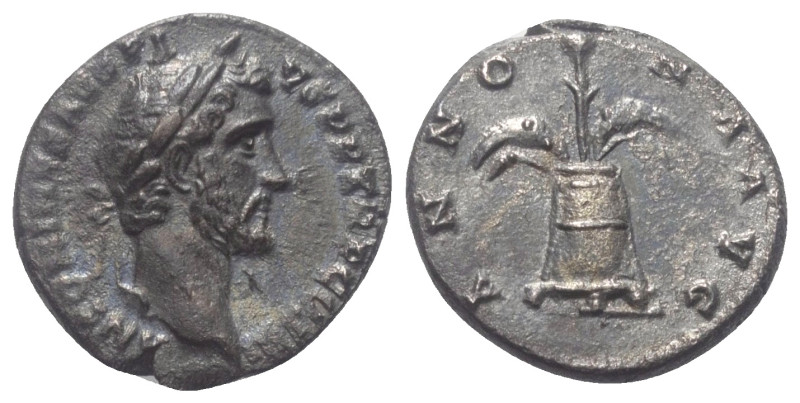 Antoninus Pius (138 - 161 n. Chr.).

 Denar (Silber). 144 n. Chr. Rom.
Vs: AN...