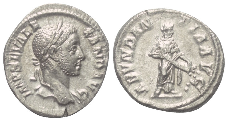 Severus Alexander (222 - 235 n. Chr.).

 Denar (Silber). 229 n. Chr. Rom.
Vs:...