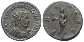 Maximianus I. Herculius (285 - 310 n. Chr.).

 Antoninian (Billon). 290 - 294 n. Chr. Lugdunum.
Vs: IMP C MAXIMIANVS P F AVG. Büste mit Strahlenkro...