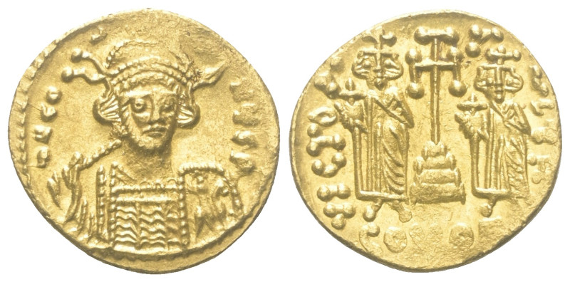 Constantinus IV. Pogonatus (668 - 685 n. Chr.).

 Solidus (Gold). 674 - 681 n....