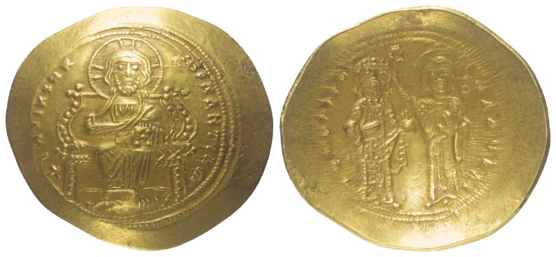 Constantinus X. Ducas (1059 - 1067 n. Chr.).

 Histamenon nomisma (Gold). 1059...