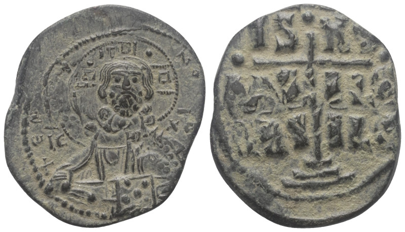 Anonyme Prägungen. Zeit des Romanus III. (1028 - 1034 n. Chr.).

 Follis (40 N...