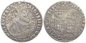 Polen. Königreich. Sigismund III. Wasa (1587 - 1632).

 Ort (Silber). 1623. Bromberg (Bydgoszcz).
Kronprägung.
Vs: Bekröntes, geharnischtes Brustb...