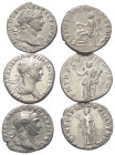 Römische Münzen - Lots. Kaiserzeit.


Lot (3 Stück, Silber): Traianus Denare (98 - 117 n. Chr.).

Sehr schön.

Verkauft wie besehen, keine Rück...
