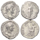 Römische Münzen - Lots. Kaiserzeit.


Lot (2 Stück, Silber): Hadrianus Denare (117 - 138 n. Chr.).

Sehr schön.

Verkauft wie besehen, keine Rü...