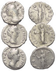 Römische Münzen - Lots. Kaiserzeit.


Lot (3 Stück, Silber): Denare der Diva Faustina I. (gest. 141 n. Chr.).

Sehr schön.

Verkauft wie besehe...