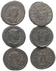Römische Münzen - Lots. Kaiserzeit.


Lot (3 Stück): Antoniniane des Diocletianus (284 - 305 n. Chr.).

Meist sehr schön, teils besser.

Verkau...