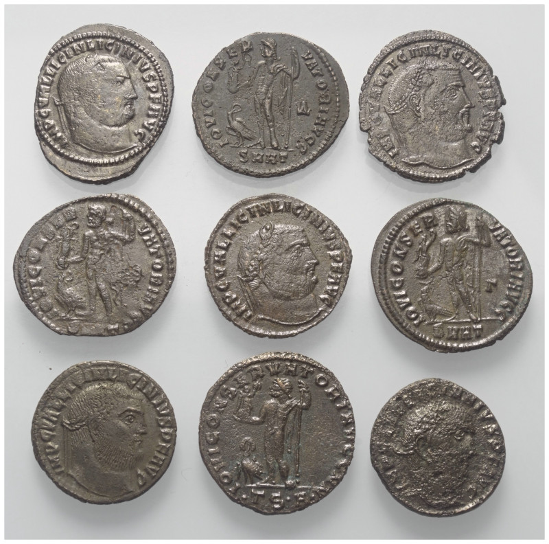 Römische Münzen - Lots. Kaiserzeit.


Lot (9 Stück): Folles des Licinius I. (...