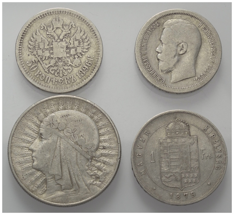 Europa - Lots.


Gemischt.
Polen, Russland, Ungarn.

Lot (4 Stück, Silber)...