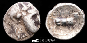Arse Silver Drachm 2,17 g, 15 mm (Sagunto, Valencia) 220-200 BC VF