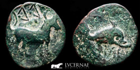 Asido bronze Semis 6,18 g, 24 mm (Cadiz) 100-50 B.C. Good very fine (MBC)