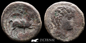 Kese-tarraco (Tarragona) bronze As 14,17 g., 27 mm. Kese, Tarraco 120-20 B.C. VF