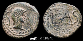 Lastigi Bronze Semis 3,89 g. 19 mm. Aznalcollar, Sevilla 2nd century B.C. EF
