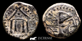 Malaca, Ancient Hispania Bronze Quadrans 4,50 g. 17 mm. Malaga I century Good very fine (MBC+)