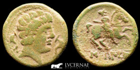 Secaisa, Ancient Hispania bronze As 8,76 g. 23 mm. Segeda 120-80 B.C. Good very fine (MBC+)