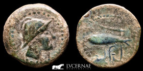 Sexi bronze Semis 6,50 g. 20 mm. (Almuñécar, Granada) 150-50 B.C. Good very fine (MBC+)
