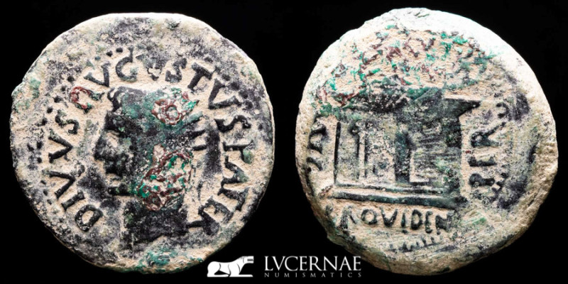 Augustus bronze Dupondius 14,36 g., 29 mm Emerita Augusta 27 B.C-14 A.D MBC
Rom...