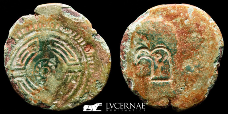 Augustus Bronze As 7,86 g., 27 mm. Lucus Augusti (Lugo) 2 - 14 A.D. gVF
Roman E...