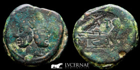 LFP series Bronze Janus As 29,69 g, 33 mm Rome 189-180 B.C. Good very fine (MBC)