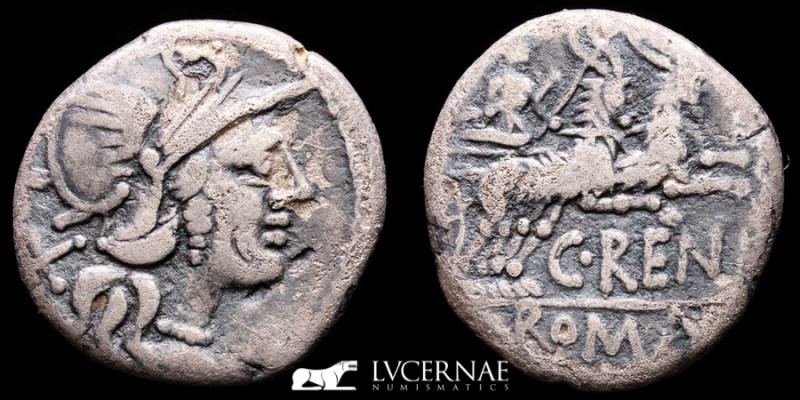 C. Renius Silver Denarius 3.30 g. 17 mm. Rome 138 B.C good fine
Roman Republic ...