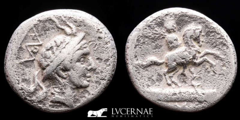 L. Marcius Philippus Silver Denarius 3,57 g. 18 mm. Rome 113 BC GVF
Roman Repub...