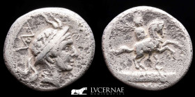 L. Marcius Philippus Silver Denarius 3,57 g. 18 mm. Rome 113 BC GVF