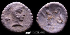 L. Roscius Fabatus Silver Denarius 3,66 g. 20 mm. Rome 64 B.C. VF