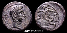 Octavianus Silver Quinarius 1,62 g. 13 mm. Rome 29-28 B.C. Good very fine
