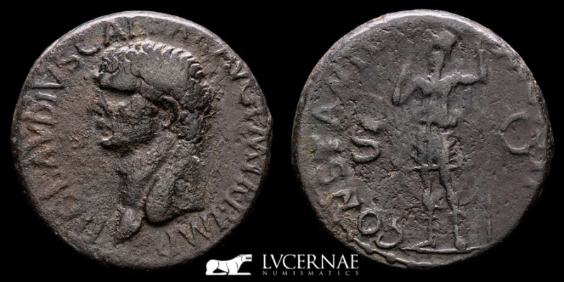 Claudius I Bronze As 12,48 g. 28 mm. Rome 41-50 A.D. gVF
Roman Empire - Claudiu...