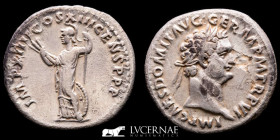 Domitian Silver Denarius 3,23 g., 20 mm. Rome 87 A.D. Good very fine