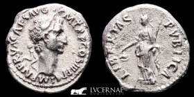 Nerva Silver Denarius 3.13 g. 18 mm. Rome 96 A.D. Near Extremely fine (EBC-)