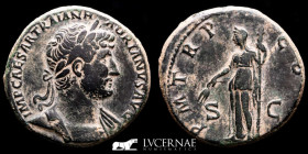 Hadrian Æ Bronze Sestertius 24.92 g., 33 mm. Rome 121/2 A.D. nEF