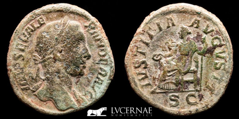 Severus Alexander Bronze Sestertius 19.05 g, 30 mm. Rome 222-235 AD Good very fi...