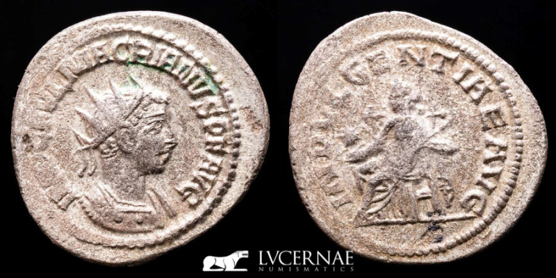 Macrianus Silver Antoninianus 3.42 g. 21 mm. Samosata 260-261 A.D. gVF
Roman Em...