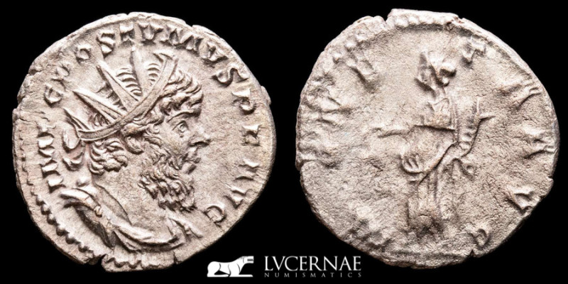 Postumus Silver Antoninianus 3,16 g., 20 mm. Treveri 260-269 A.D. EF/MBC
Roman ...